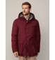 Hackett London Maroon Lise Parka