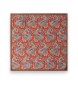 Hackett London Pochet Paisley oranje