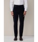 Hackett London Pantalon en velours côtelé pigmenté marine