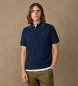 Hackett London Polo H Tipped azul-marinho