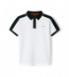 Hackett London Polo Members Col Block bianco