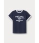 Hackett London Maglietta blu navy del Sailing Club del 1983