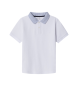 Hackett London Polo Seersucker Optic blanc
