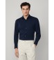 Hackett London Chemise marine simple
