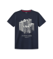 Hackett London Skycraper marinbl T-shirt