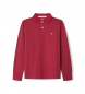 Hackett London Polo Klein Logo rot