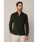 Hackett London Chemise Smart Babycord verte