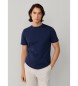 Hackett London T-shirt with navy classic fit logo