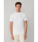 Hackett London T-shirt with classic fit logo white
