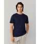 Hackett London Klassiek navy t-shirt voor op reis