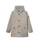 Hackett London Parka in twill marrone