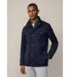 Hackett London Velospeed-jakke marinebl