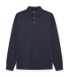 Hackett London Navy gewassen polo