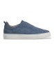 Hackett London Sneaker in pelle Vision blu
