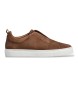 Hackett London Sneaker in pelle Vision marrone