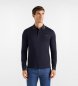 Harmont & Blaine Polo piqué avec bordures bleu marine