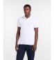 Harmont & Blaine Basic hvid stretch-pique polo shirt