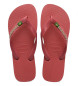 Havaianas Flip flops Brazil Logo pink