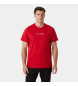 Helly Hansen T-shirt básica vermelha