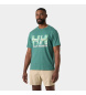 Helly Hansen T-shirt Core Graphic T 2.0 verde