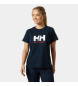 Helly Hansen T-shirt Logo 2.0 marinblå
