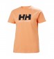  Camiseta W HH Logo naranja
