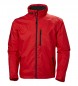 Helly Hansen Red Midlayer Crew Jacket -Helly Tech Protection-