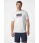 Compar Helly Hansen T-shirt HH Logotipo branco cinzento