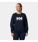 Helly Hansen Sweatshirt Crew 2.0 marinblå