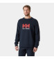 Helly Hansen Sweatshirt Logo Crew 2.0 navy