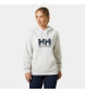 Helly Hansen Felpa logo HH 2.0 bianco sporco