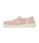 HeyDude Wendy Funk Jute Loafers roze