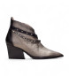 Hispanitas Silberne Sidney Lederstiefeletten