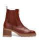 Hispanitas Braune Chelsea-Stiefel aus Leder