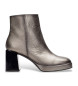 Hispanitas Silver patent leather ankle boots