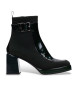 Hispanitas Stivaletti in pelle verde neo
