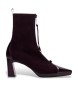 Hispanitas Stiefeletten aus Leder Bangkok bordeaux