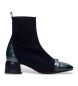 Hispanitas Bottines en cuir Varsovie noir