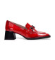 Hispanitas Leder Mokassins Rot