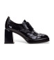 Hispanitas Mocassins en cuir Clean noir