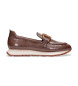 Hispanitas Kansas Rock brown leather loafers