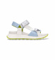 Hispanitas Sandalen Ambar gebroken wit, blauw