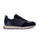 Hispanitas Leder Turnschuhe Kansas navy