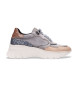 Hispanitas Paprika Leather Sneakers grey