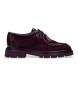 Hispanitas Newyork Lederschuhe bordeauxrot