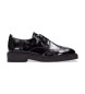 Hispanitas Scarpe da bowling in pelle nera