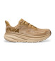 HOKA Clifton 9 Schuhe beige