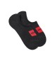 HUGO Pack 2 Pair of Invisible Socks black