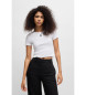 HUGO T-shirt Delanor blanc