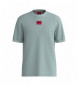 HUGO T-shirt Diragolino grå grönaktig grå